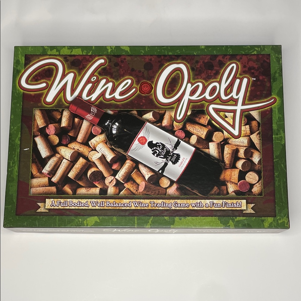 Wine Opoly Board Game
